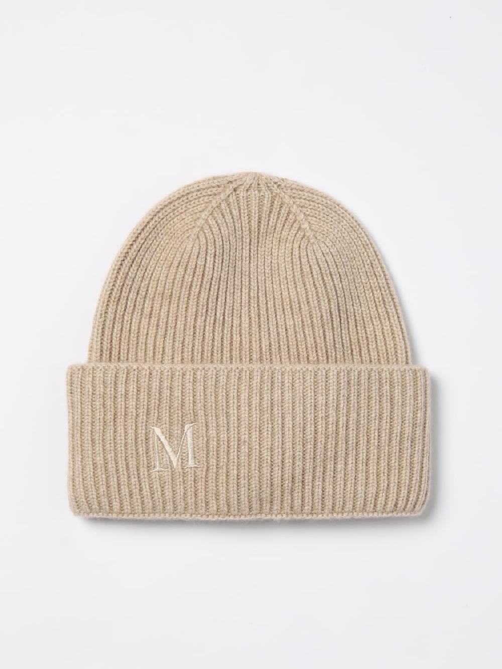 Giglio Cappello Max Mara in cashmere a coste