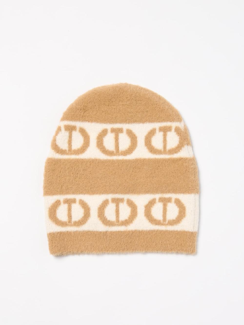 Giglio Cappello Twinset In Tessuto Elasticizzato