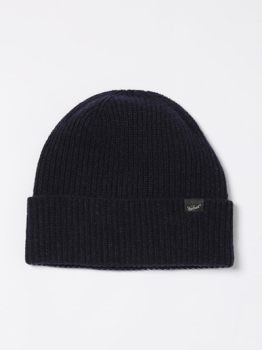 Giglio Cappello Woolrich in lana vergine a coste