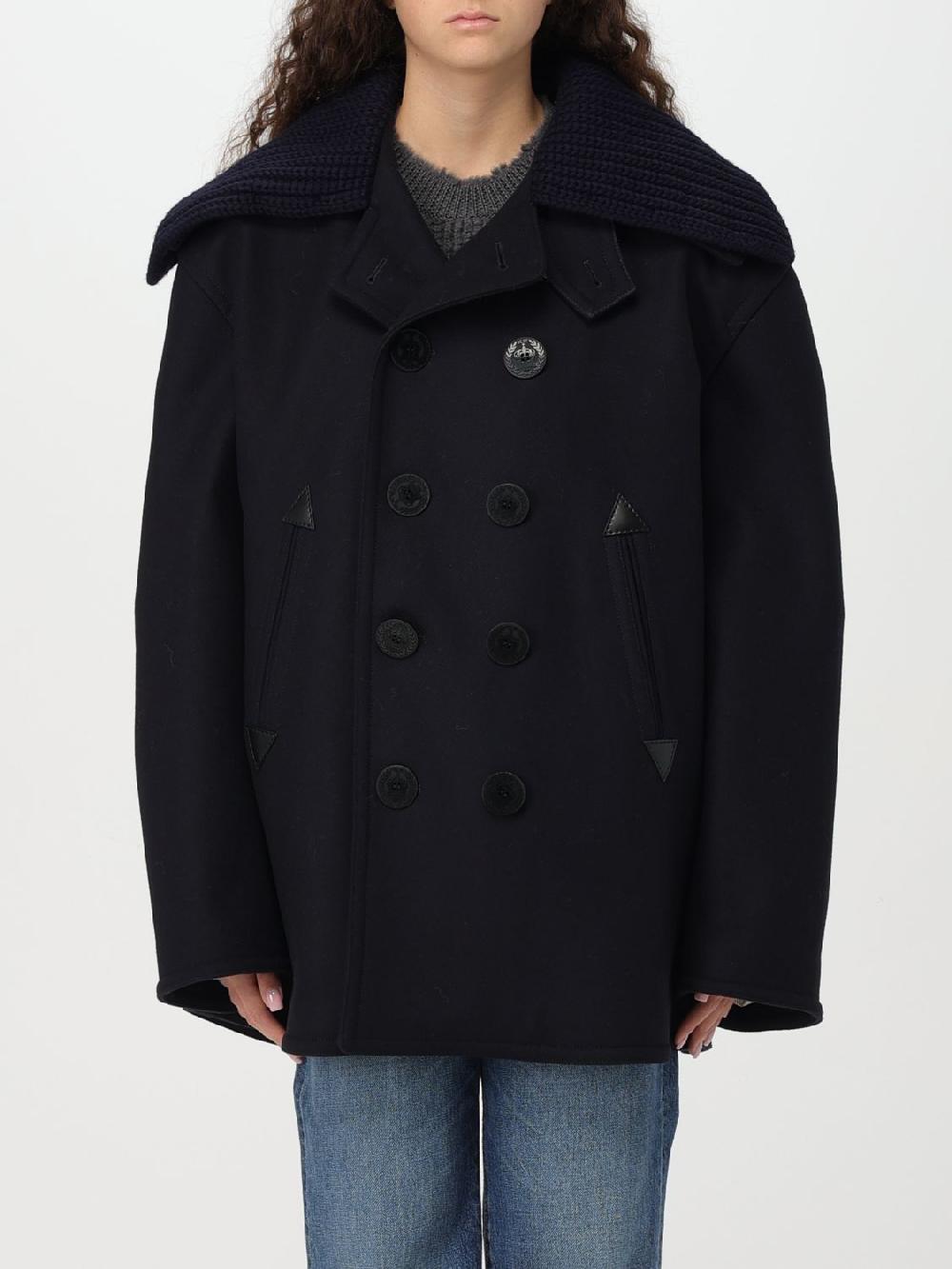 Giglio Cappotto a doppiopetto Dsquared2 in lana