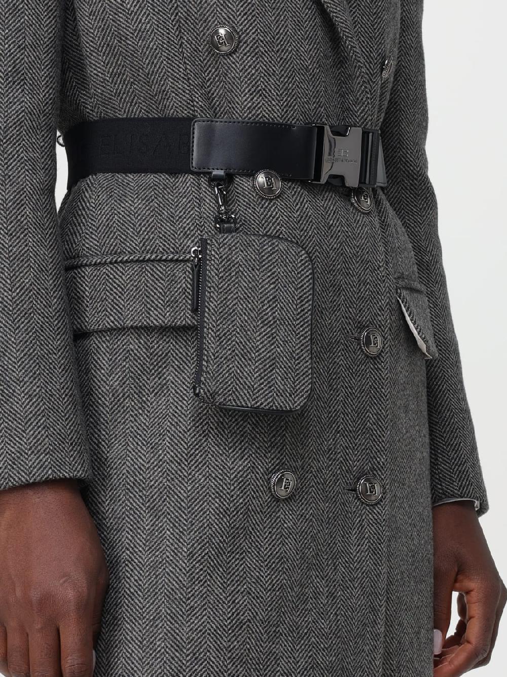 Giglio Cappotto A Doppiopetto Elisabetta Franchi