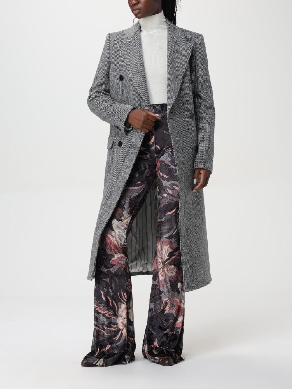 Giglio Cappotto A Doppiopetto Etro In Lana