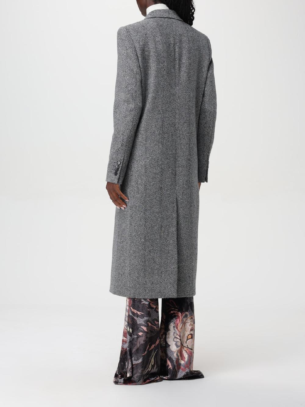 Giglio Cappotto A Doppiopetto Etro In Lana