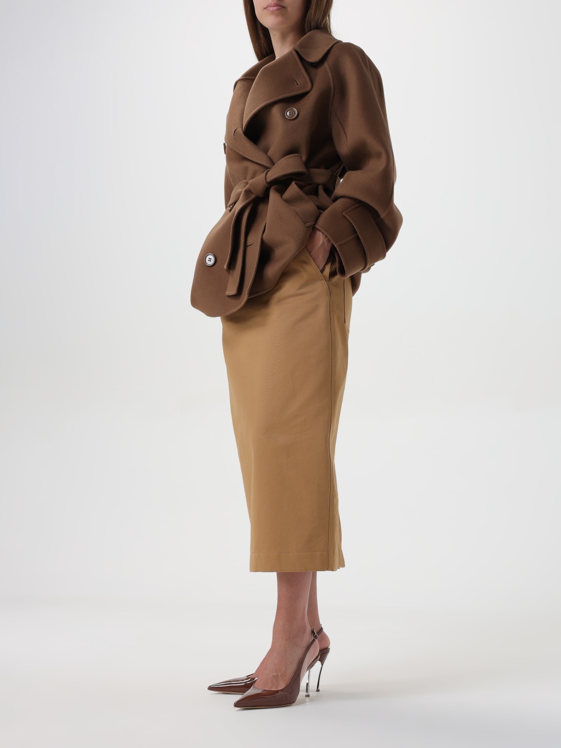 Giglio Cappotto A Doppiopetto 's Max Mara