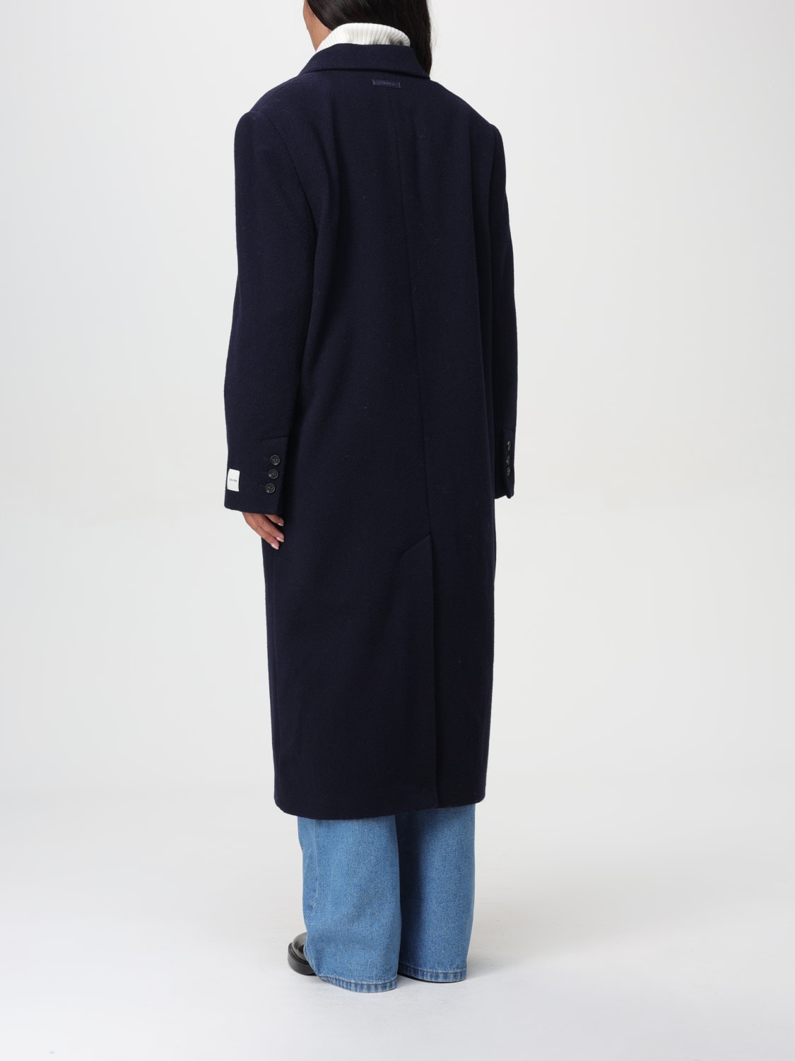 Giglio Cappotto A Monopetto Calvin Klein