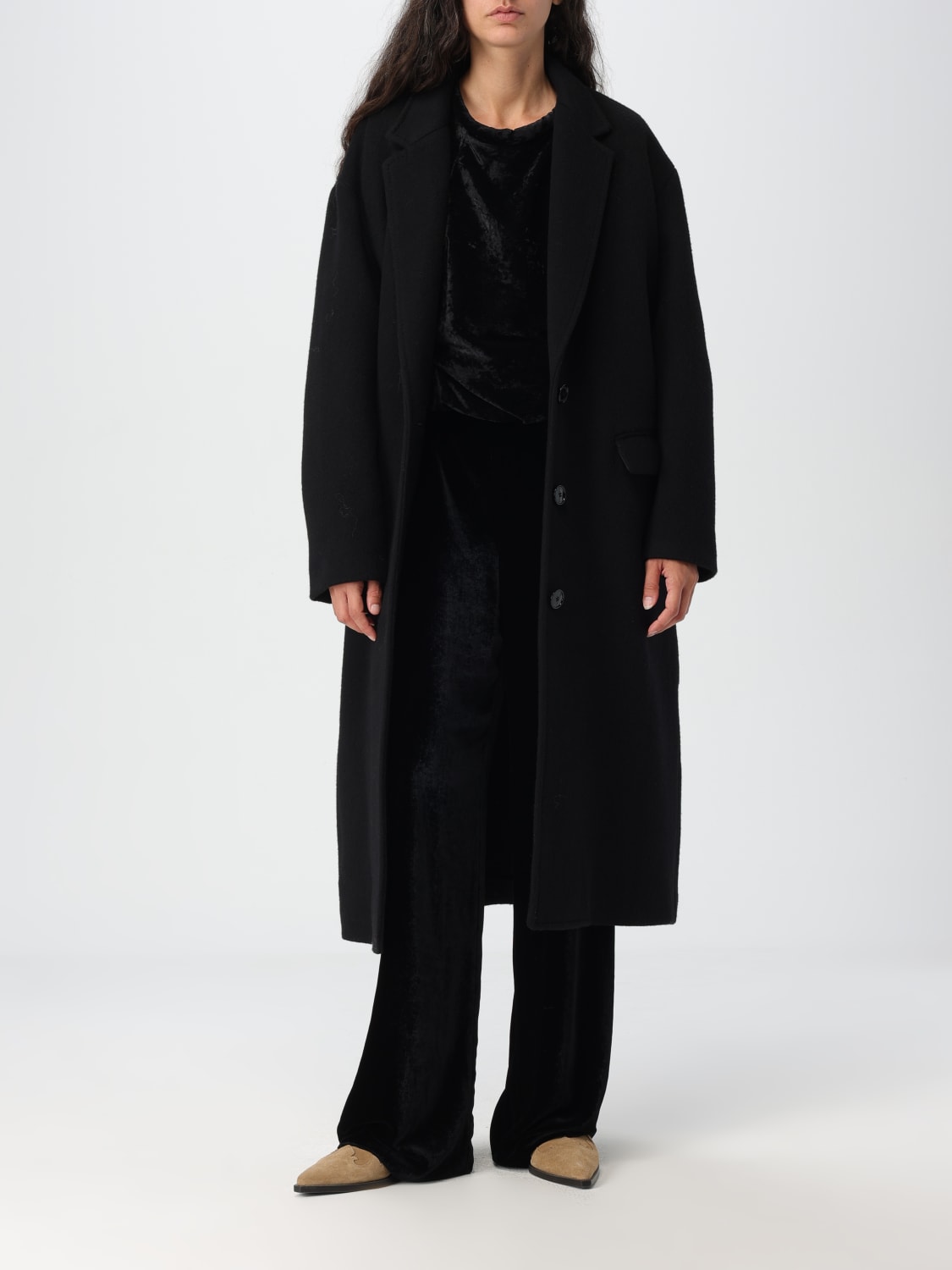 Giglio Cappotto A Monopetto Isabel Marant
