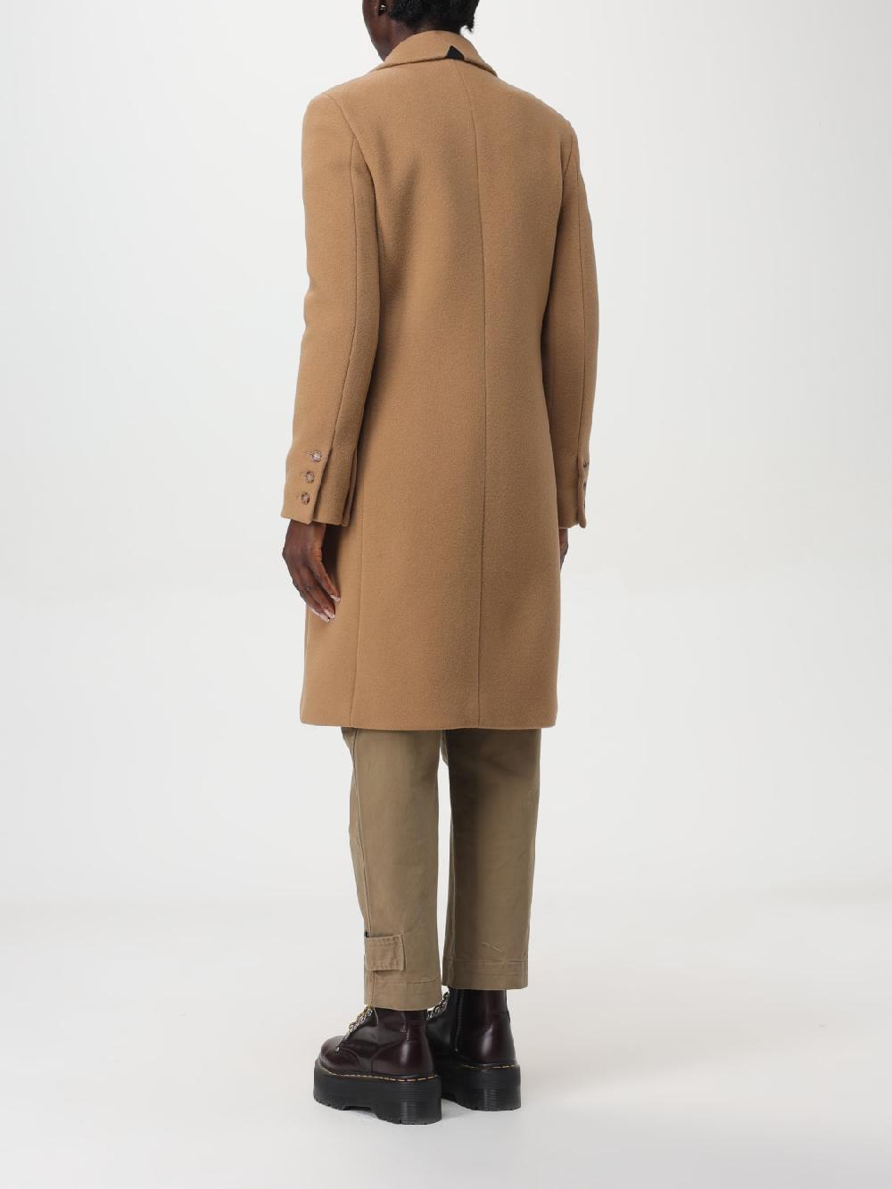 Giglio Cappotto A Monopetto Pinko In Misto Lana
