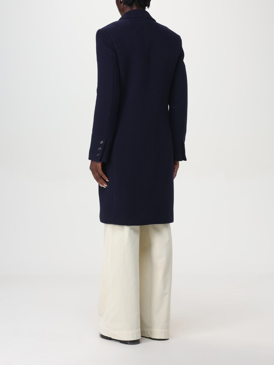 Giglio Cappotto A Monopetto Pinko In Misto Lana
