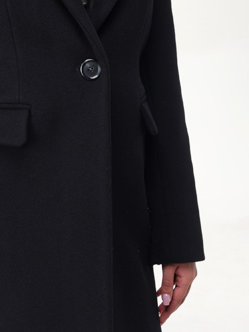 Giglio Cappotto A Monopetto Pinko In Misto Lana