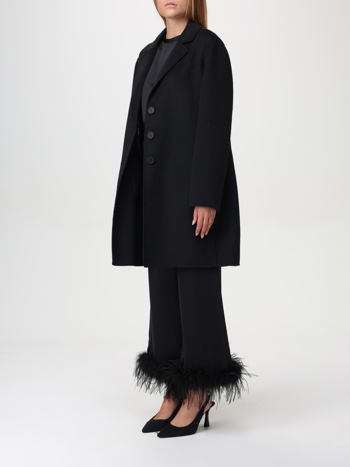 Giglio Cappotto A Monopetto Twinset