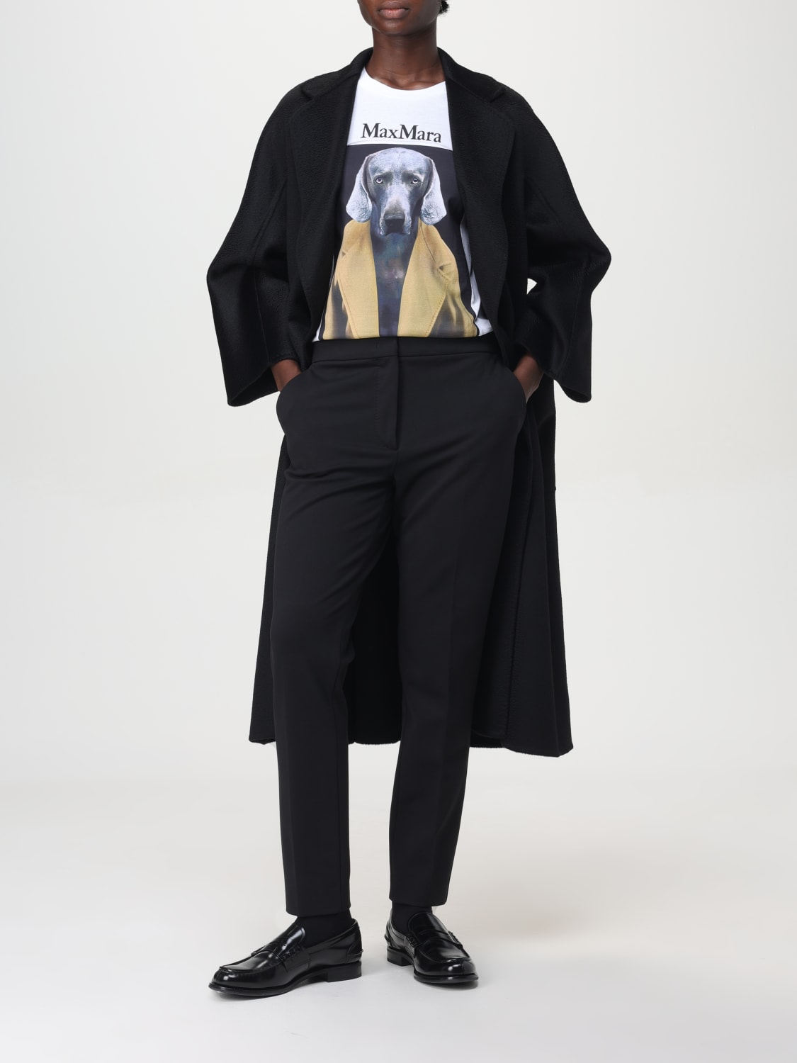 Giglio Cappotto A Vestaglia Max Mara In Cashmere