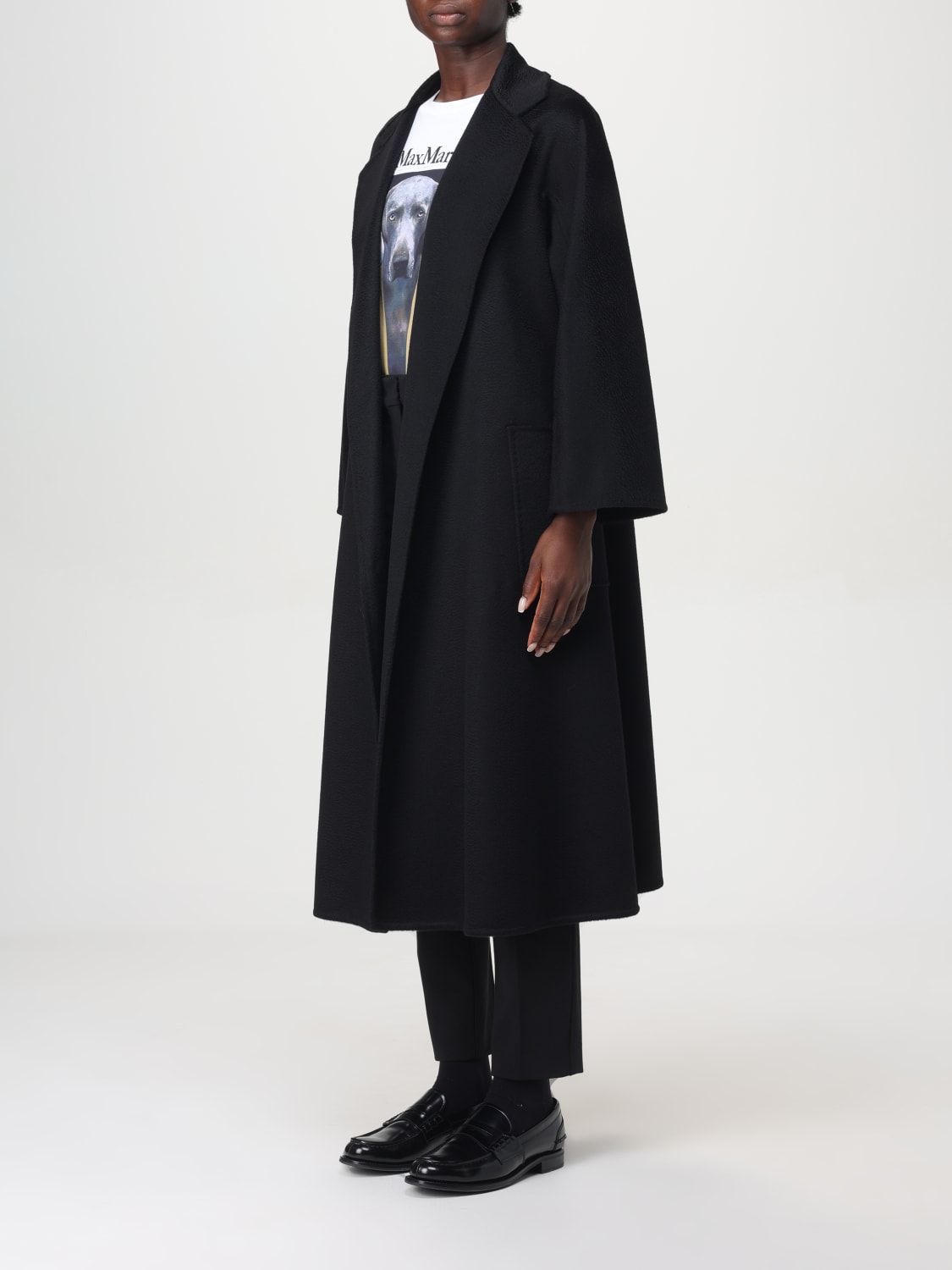 Giglio Cappotto A Vestaglia Max Mara In Cashmere