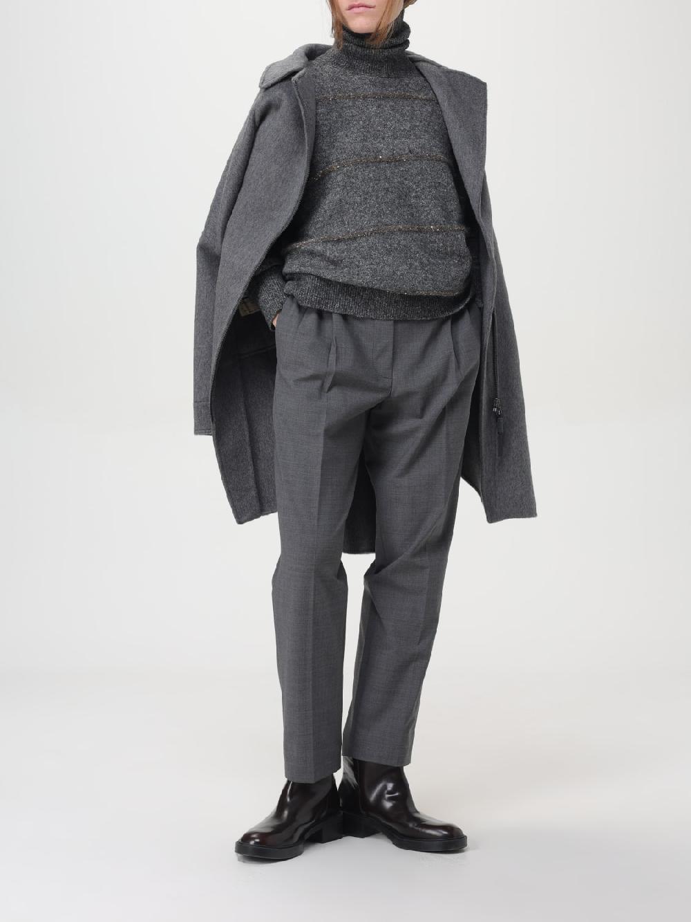 Giglio Cappotto Asimmetrico Brunello Cucinelli