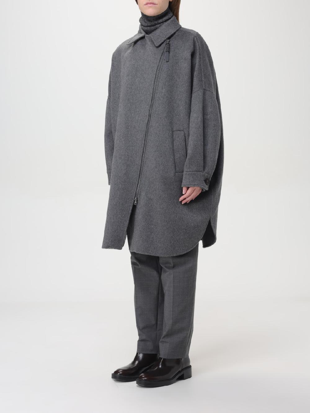 Giglio Cappotto Asimmetrico Brunello Cucinelli