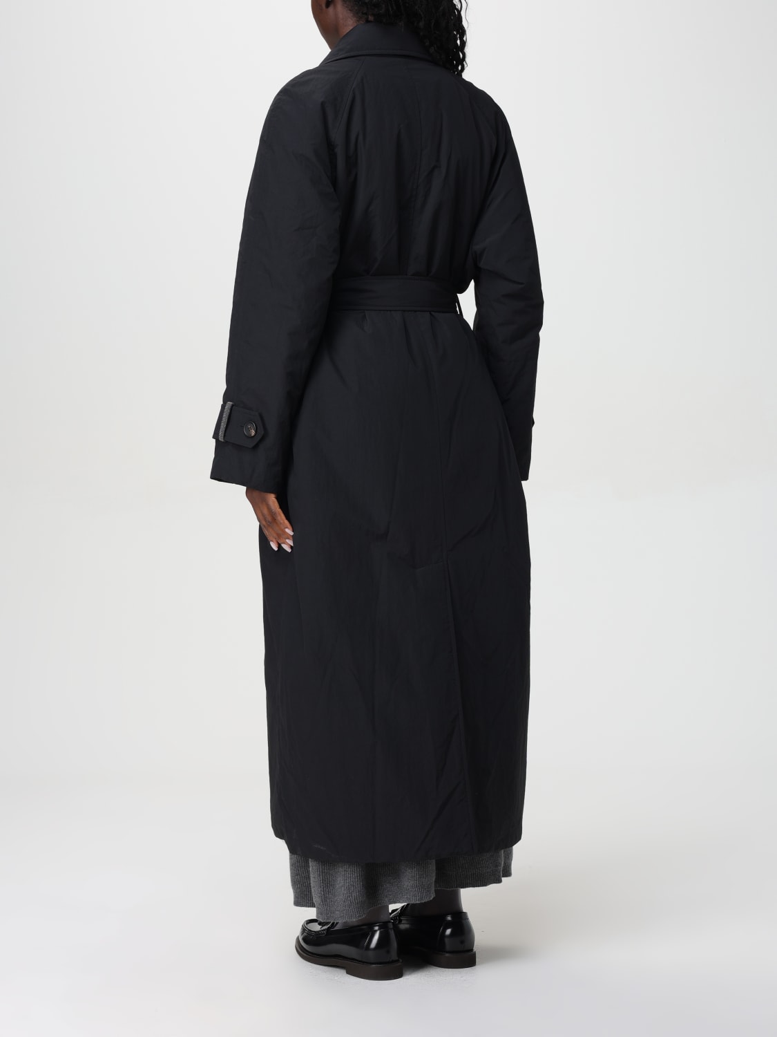 Giglio Cappotto Brunello Cucinelli In Misto Cotone