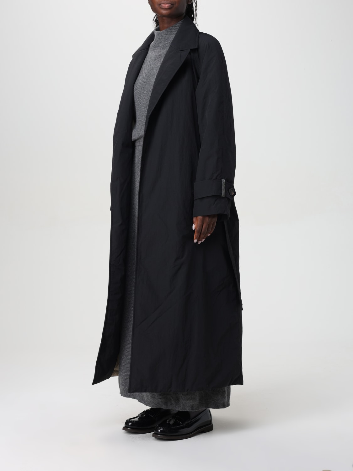 Giglio Cappotto Brunello Cucinelli In Misto Cotone