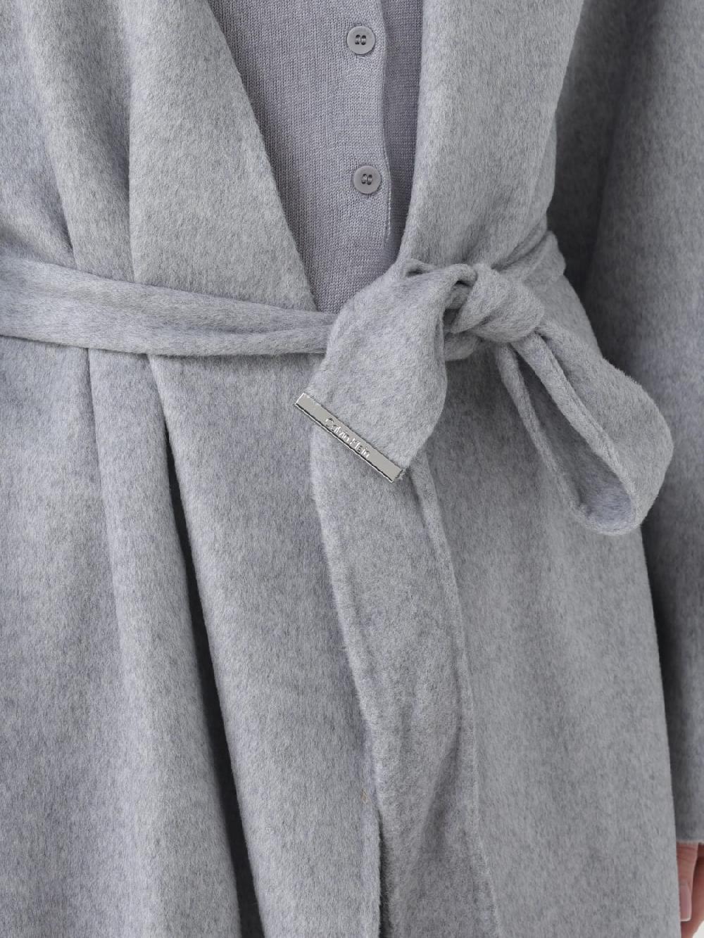 Giglio Cappotto Calvin Klein In Feltro Di Lana