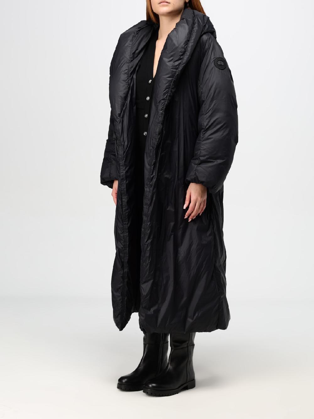 Giglio Cappotto Canada Goose In Nylon Imbottito