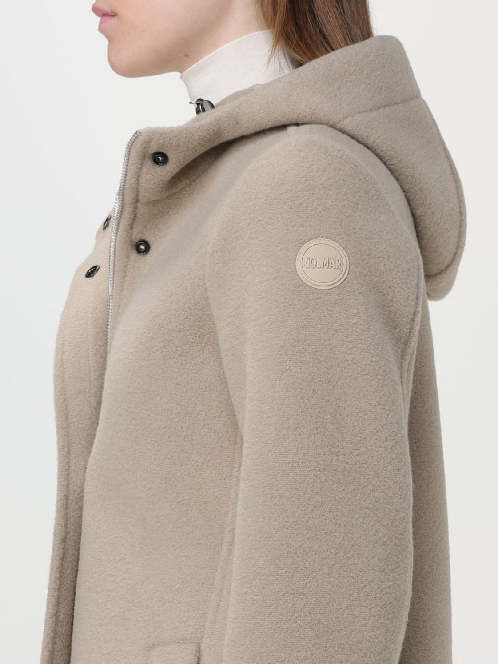 Giglio Cappotto Con Cappuccio Colmar In Misto Lana