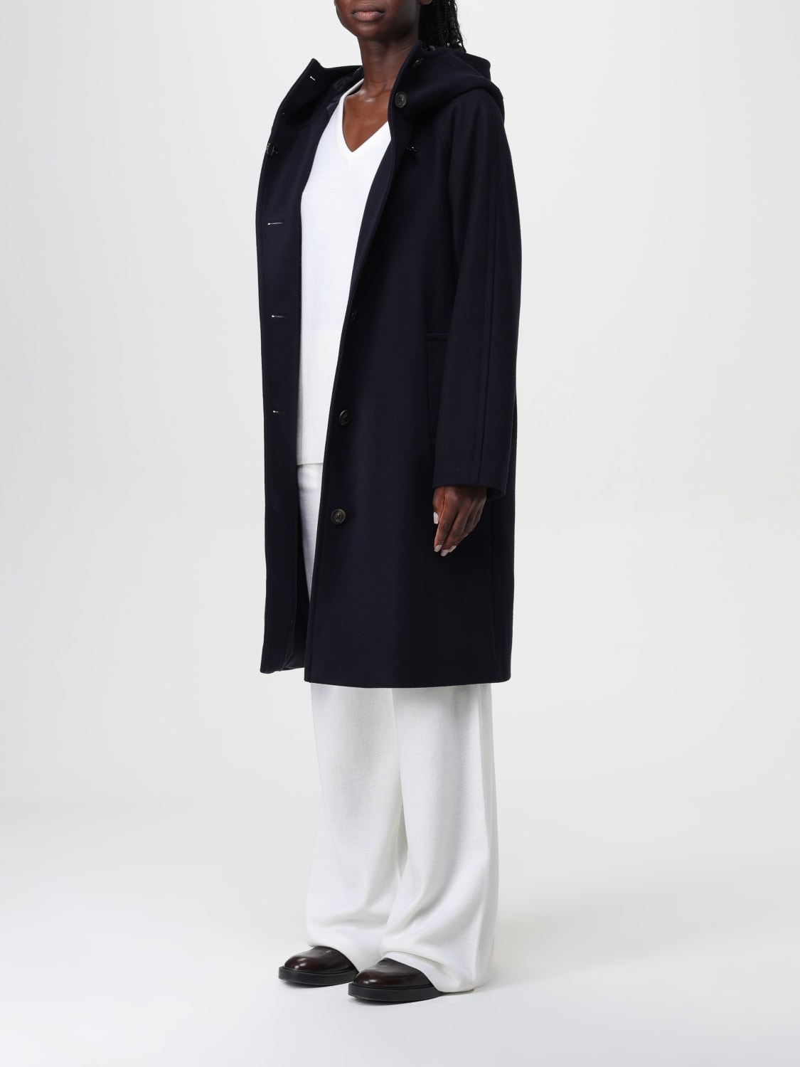 Giglio Cappotto Con Cappuccio Fay