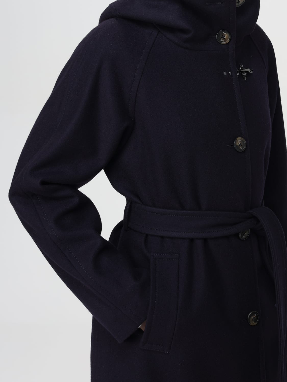 Giglio Cappotto Con Cappuccio Fay