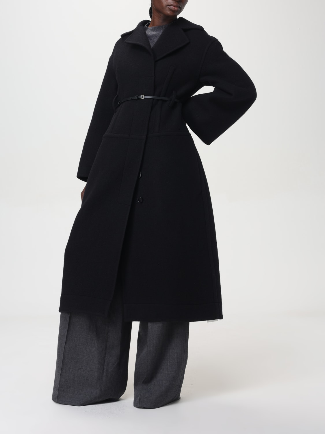 Giglio Cappotto Con Cintura Jil Sander