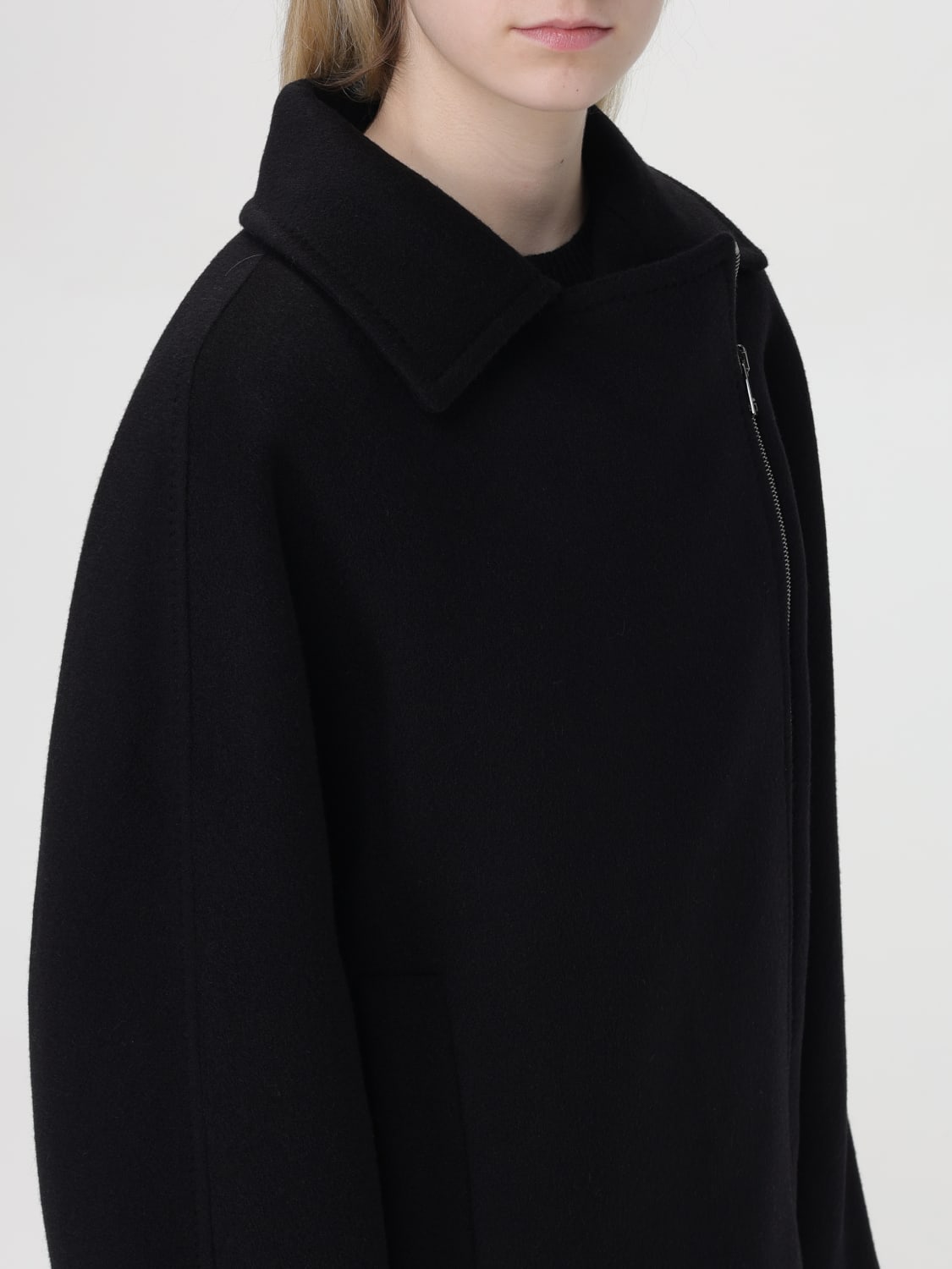 Giglio Cappotto Con Zip Laterale Max Mara