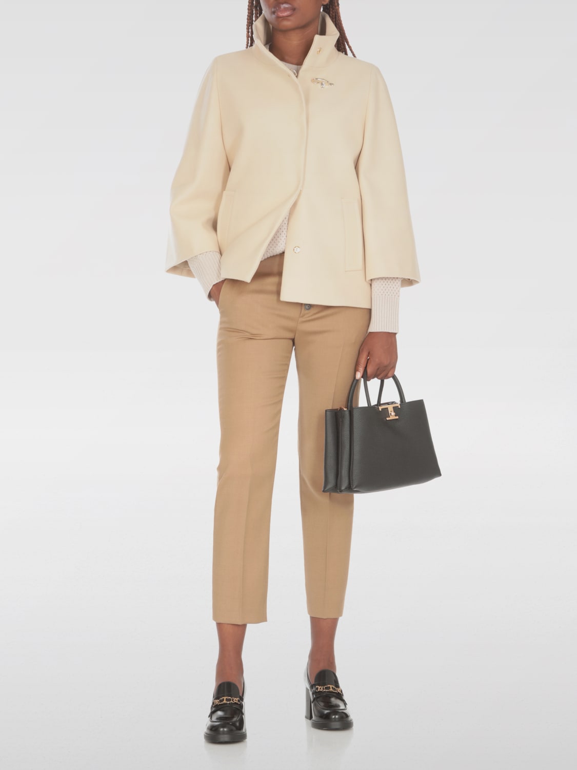 Giglio Cappotto Corto Con Alamaro Fay