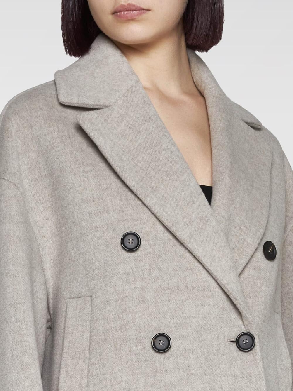 Giglio Cappotto Crop Brunello Cucinelli