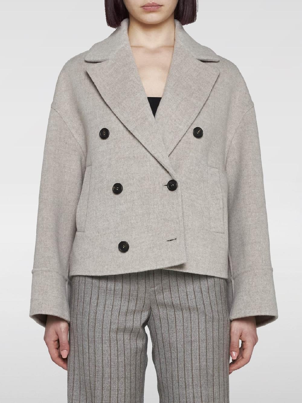 Giglio Cappotto crop Brunello Cucinelli