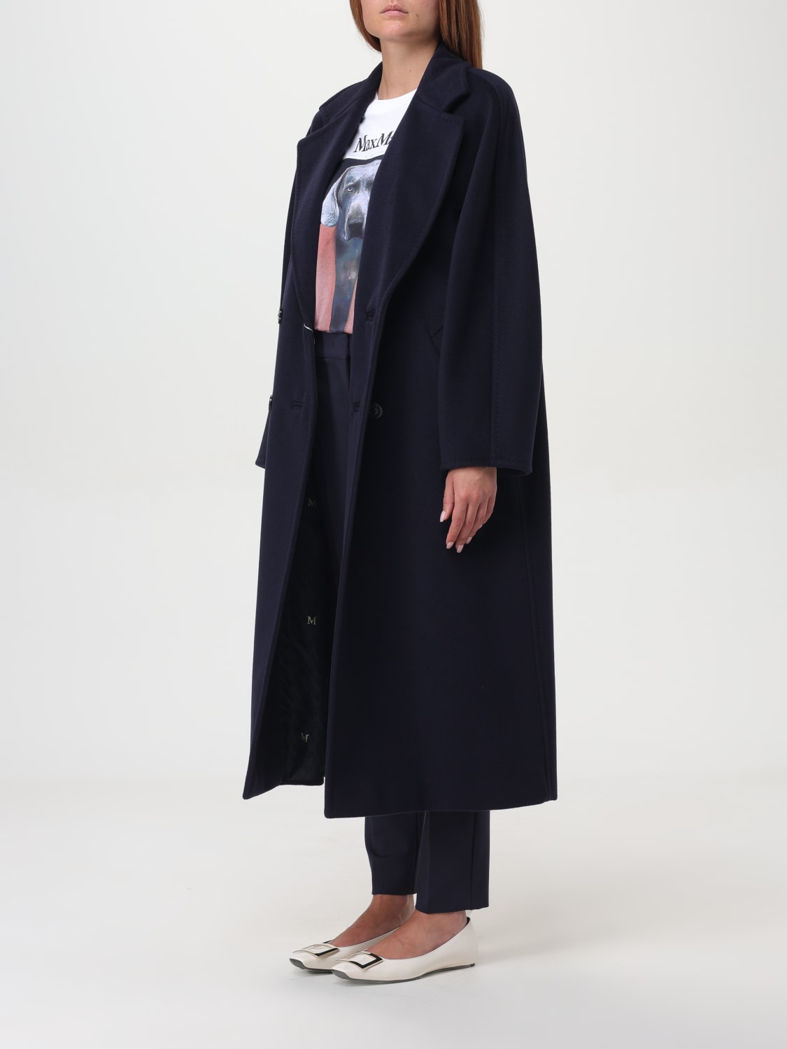 Giglio Cappotto Di Lana A Doppiopetto Max Mara