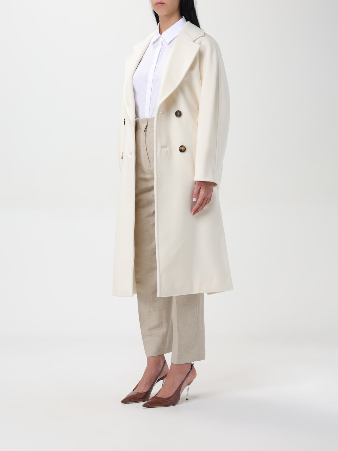 Giglio Cappotto Di Lana A Doppiopetto Max Mara