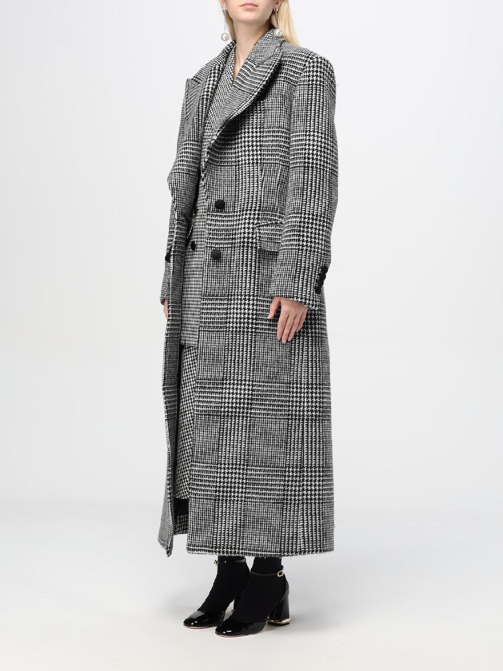 Giglio Cappotto Dolce & Gabbana In Misto Lana