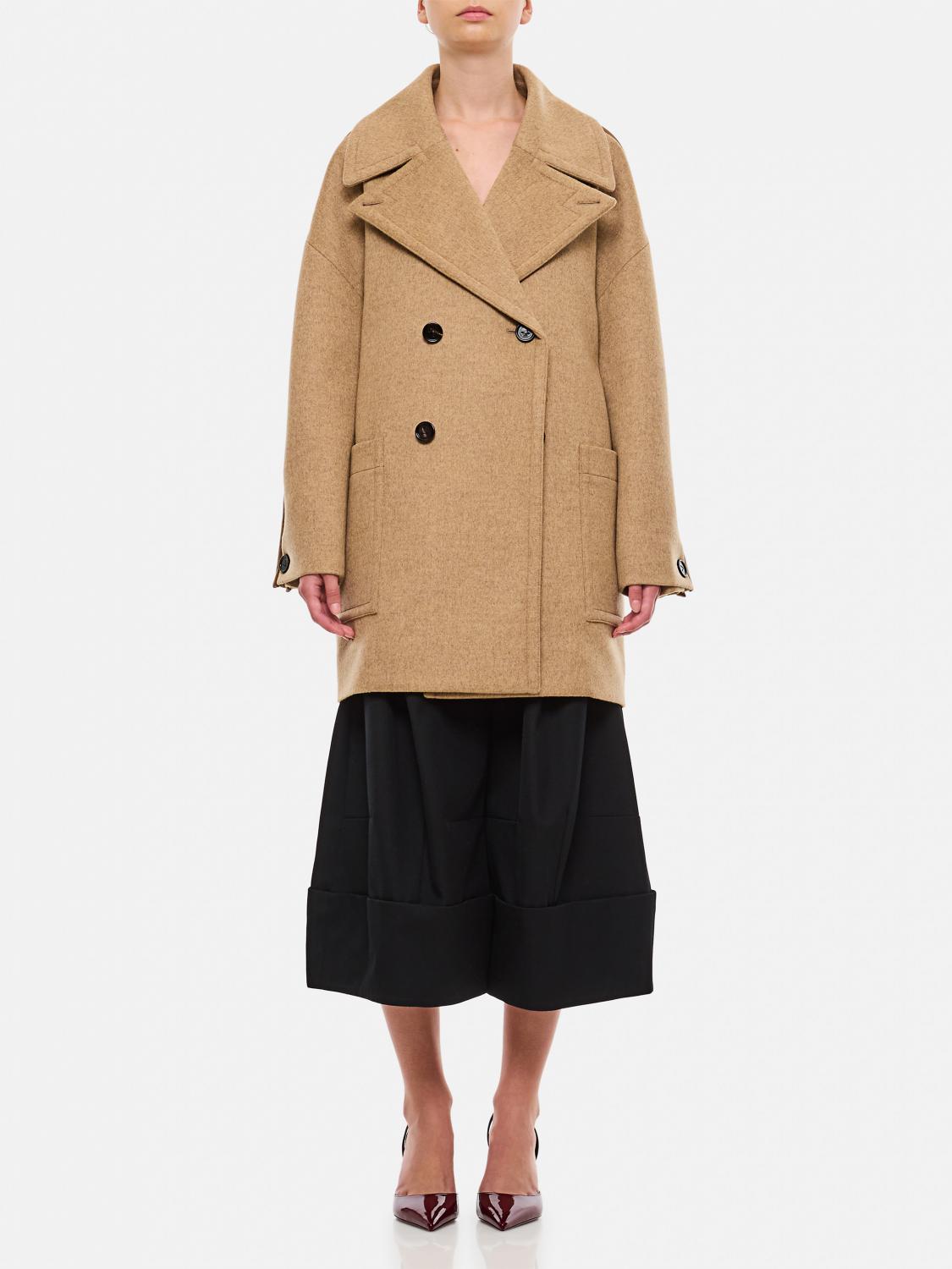 Giglio Cappotto doppiopetto Bottega Veneta in lana