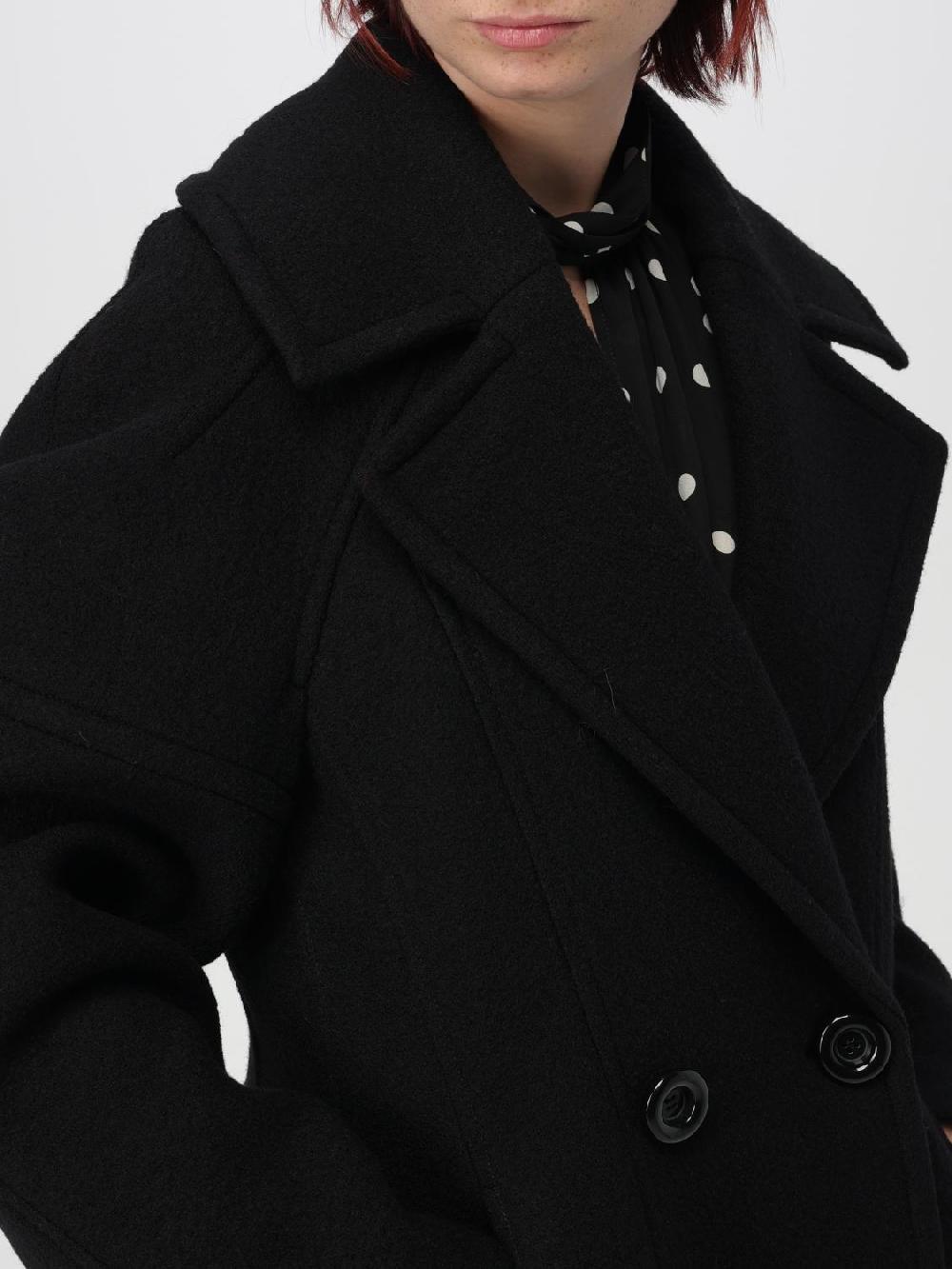 Giglio Cappotto Doppiopetto Nina Ricci In Lana