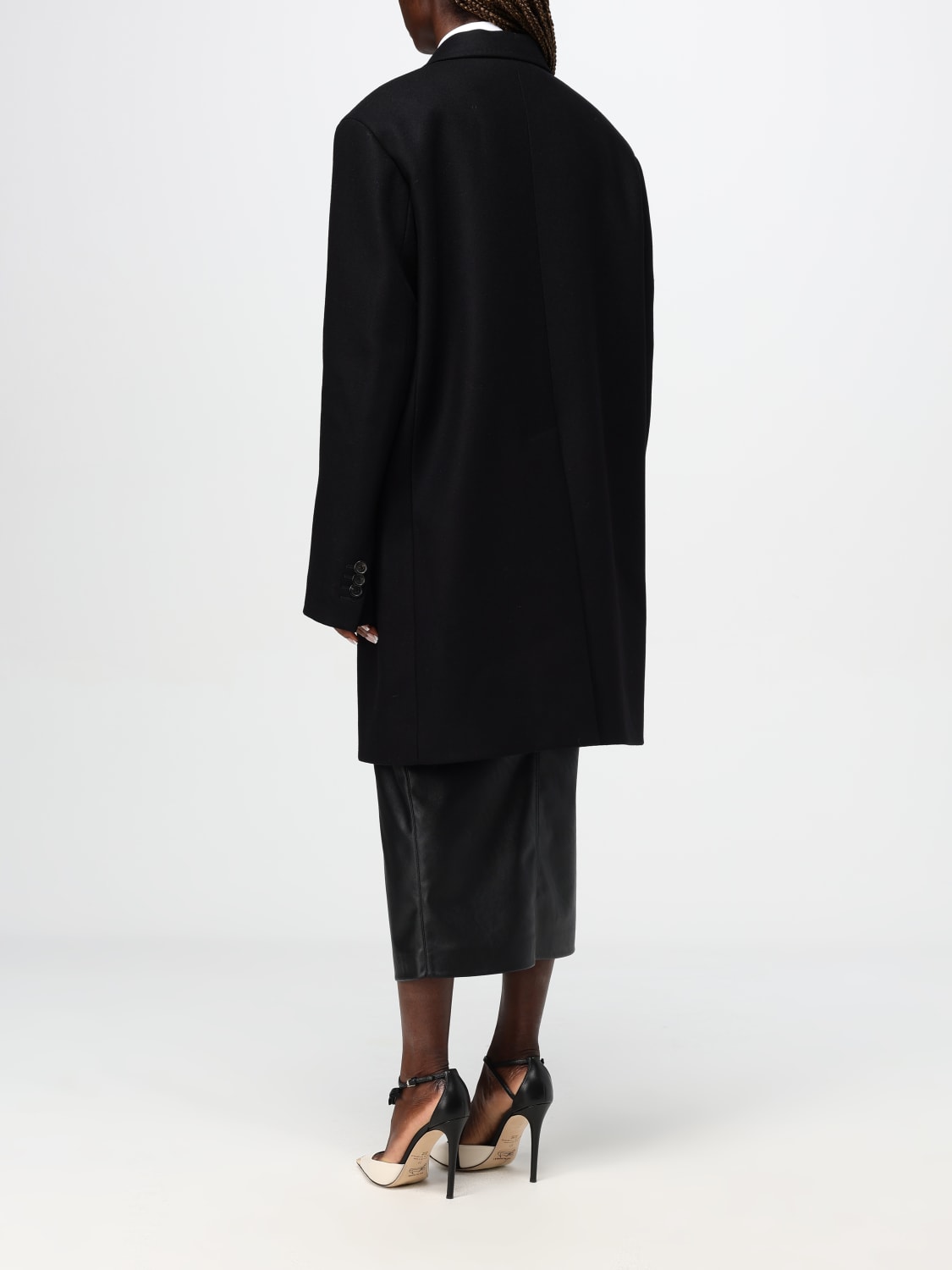 Giglio Cappotto Dsquared2 In Misto Lana
