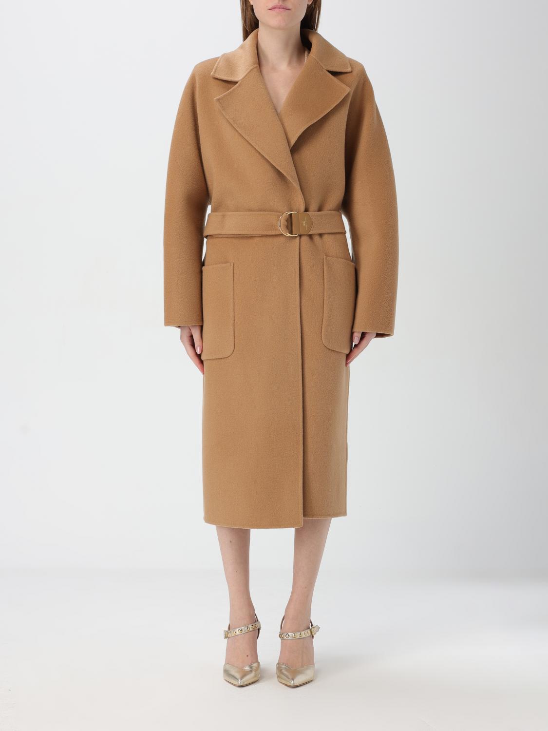 Giglio Cappotto Elisabetta Franchi in lana