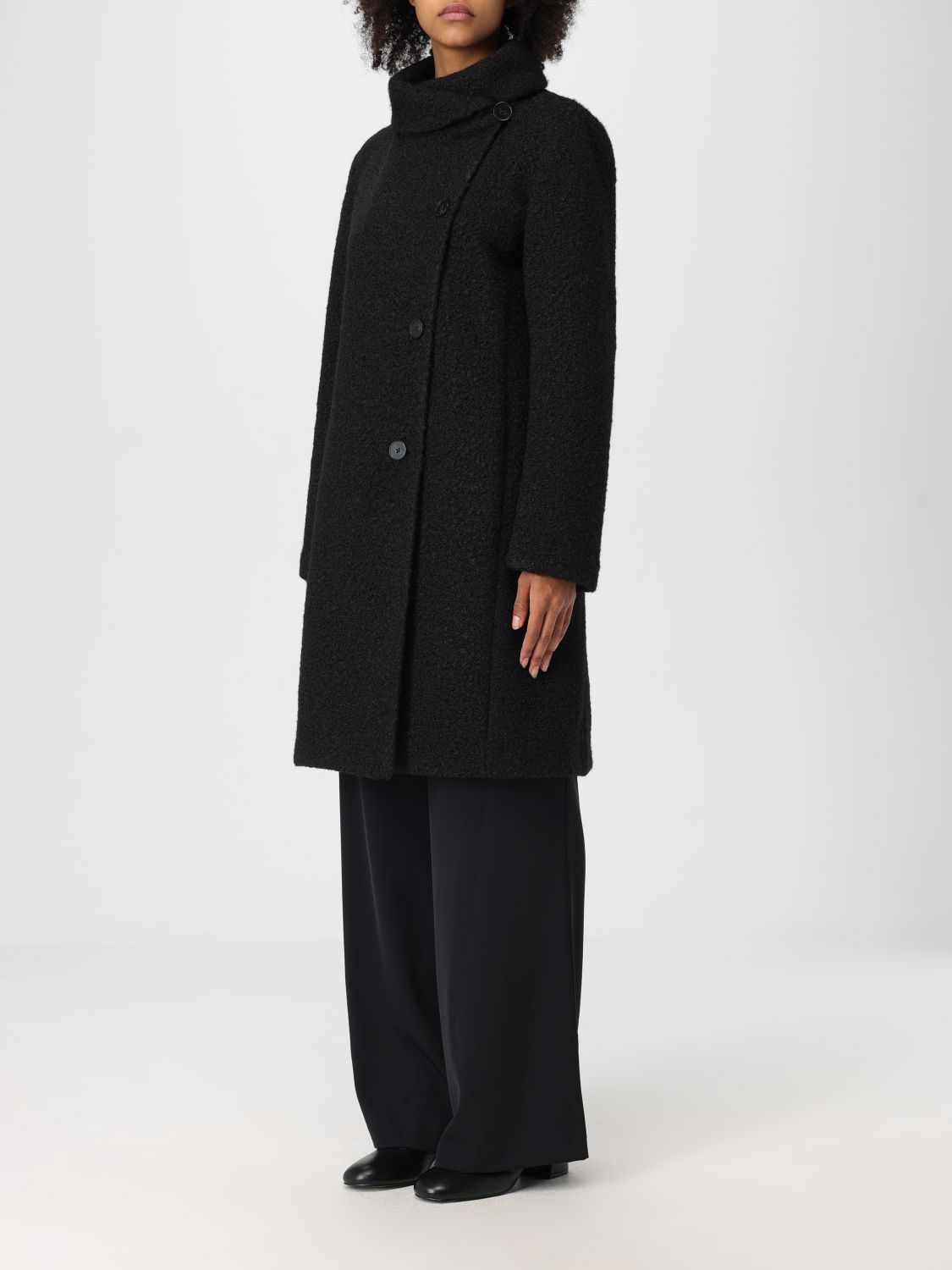 Giglio Cappotto Emporio Armani In Bouclè