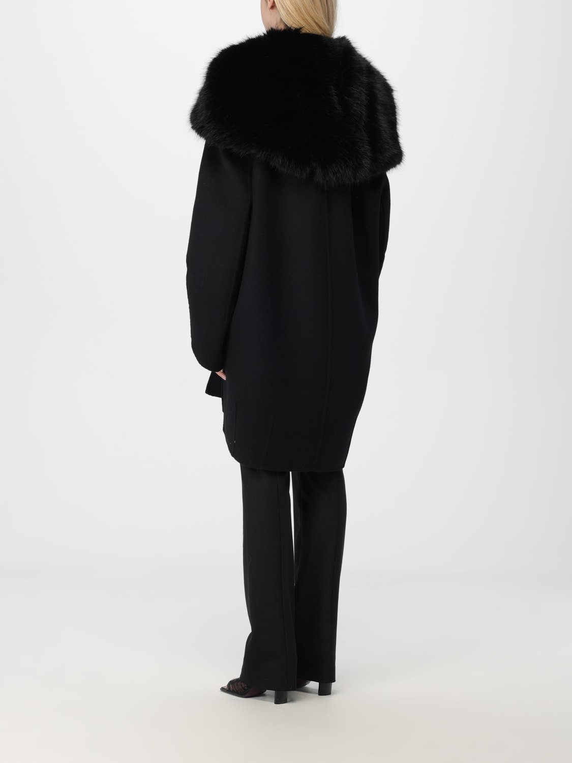 Giglio Cappotto Ermanno Scervino In Lana Vergine