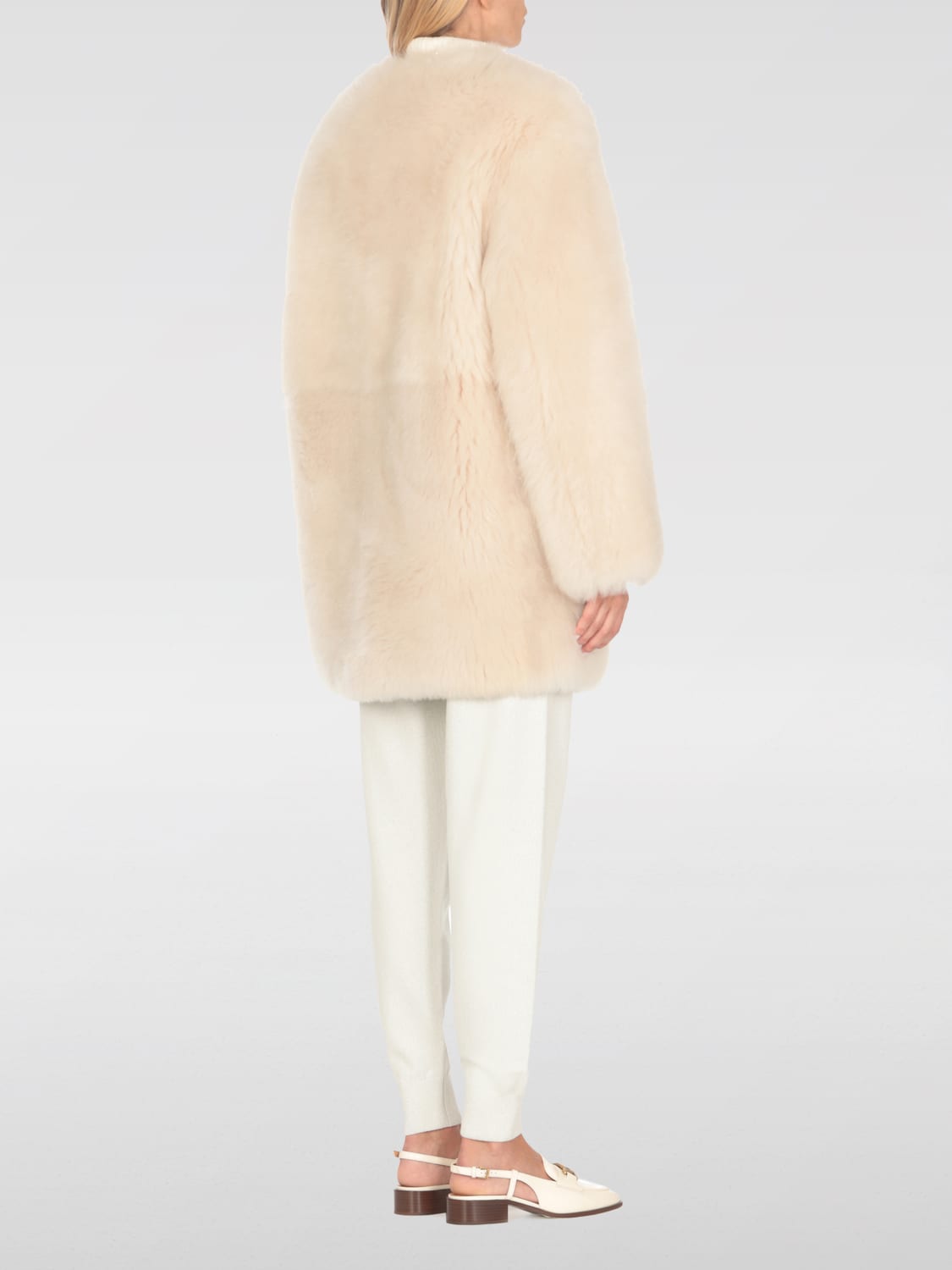 Giglio Cappotto Fabiana Filippi In Shearling