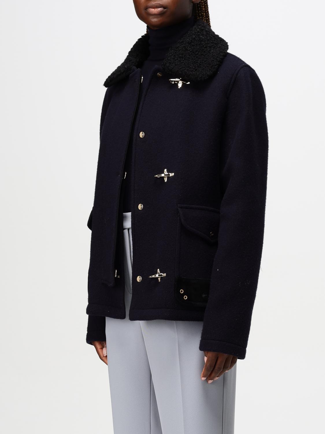 Giglio Cappotto Fay In Lana E Cashmere