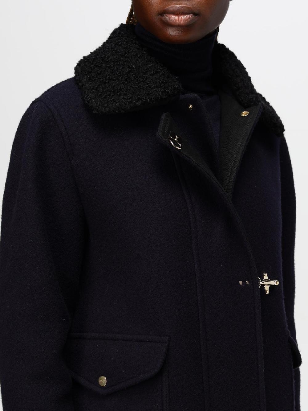 Giglio Cappotto Fay In Lana E Cashmere