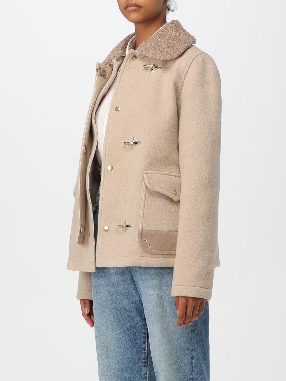 Giglio Cappotto Fay In Lana E Cashmere