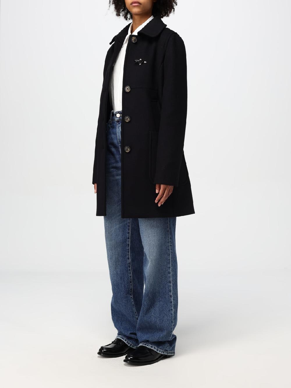 Giglio Cappotto Fay In Misto Lana E Cashmere