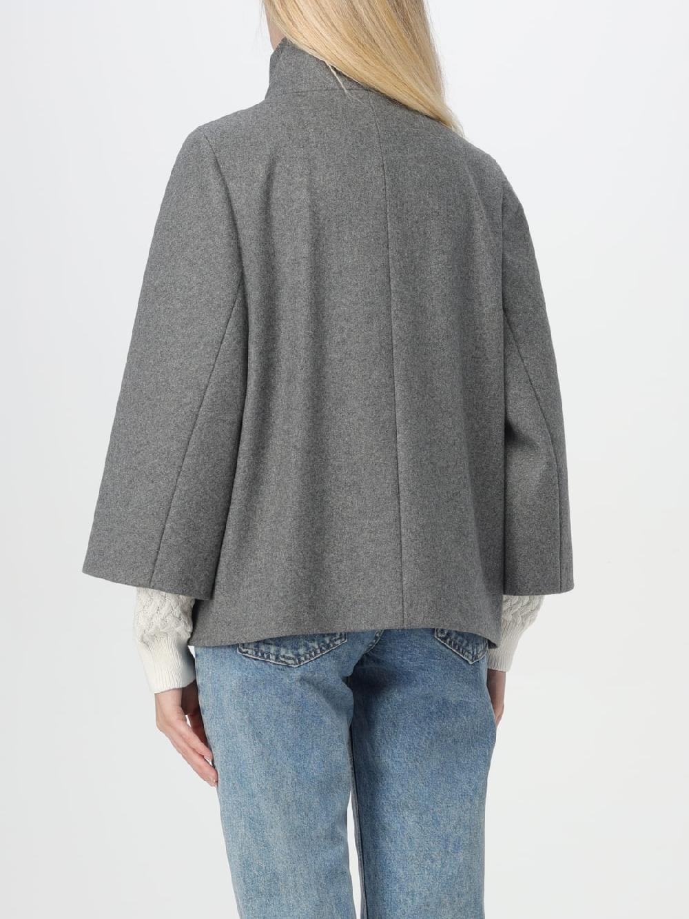 Giglio Cappotto Fay In Panno Di Misto Lana