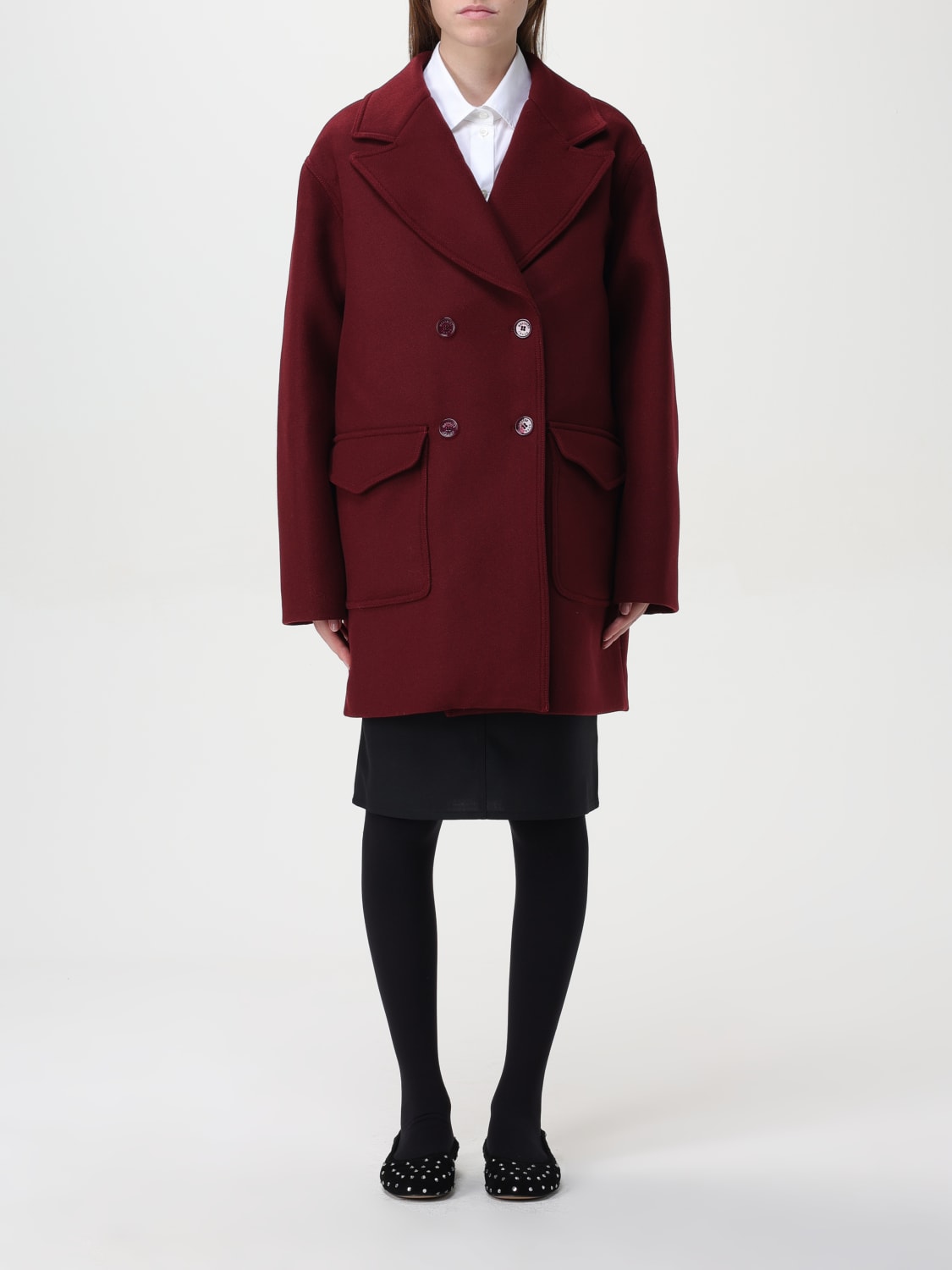 Giglio Cappotto in misto lana Moschino Jeans