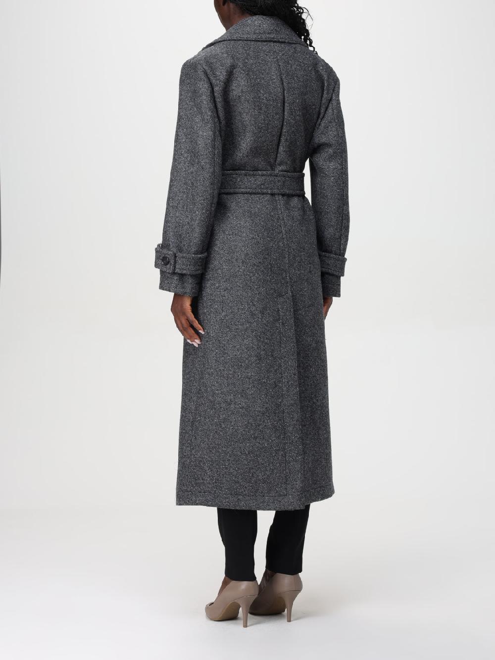 Giglio Cappotto In Misto Lana Pinko