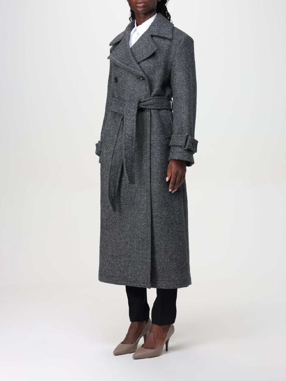 Giglio Cappotto In Misto Lana Pinko