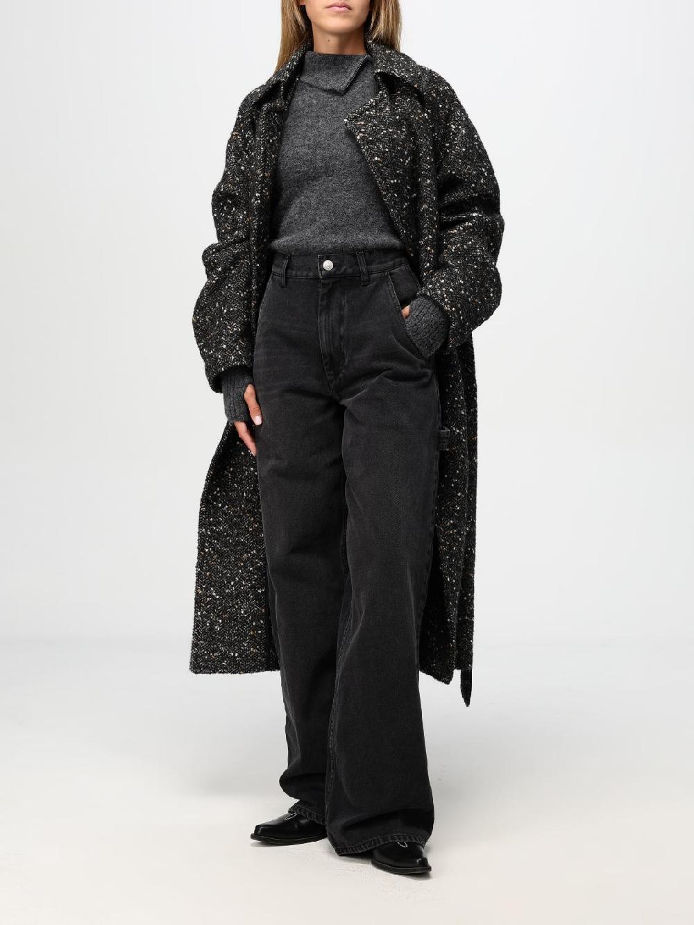 Giglio Cappotto Isabel Marant Etoile In Misto Lana