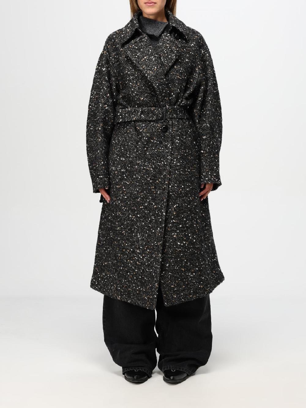 Giglio Cappotto Isabel Marant Etoile in misto lana